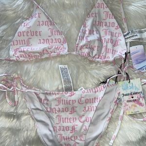 Juicy Couture X Forever 21 BIKINI NWT